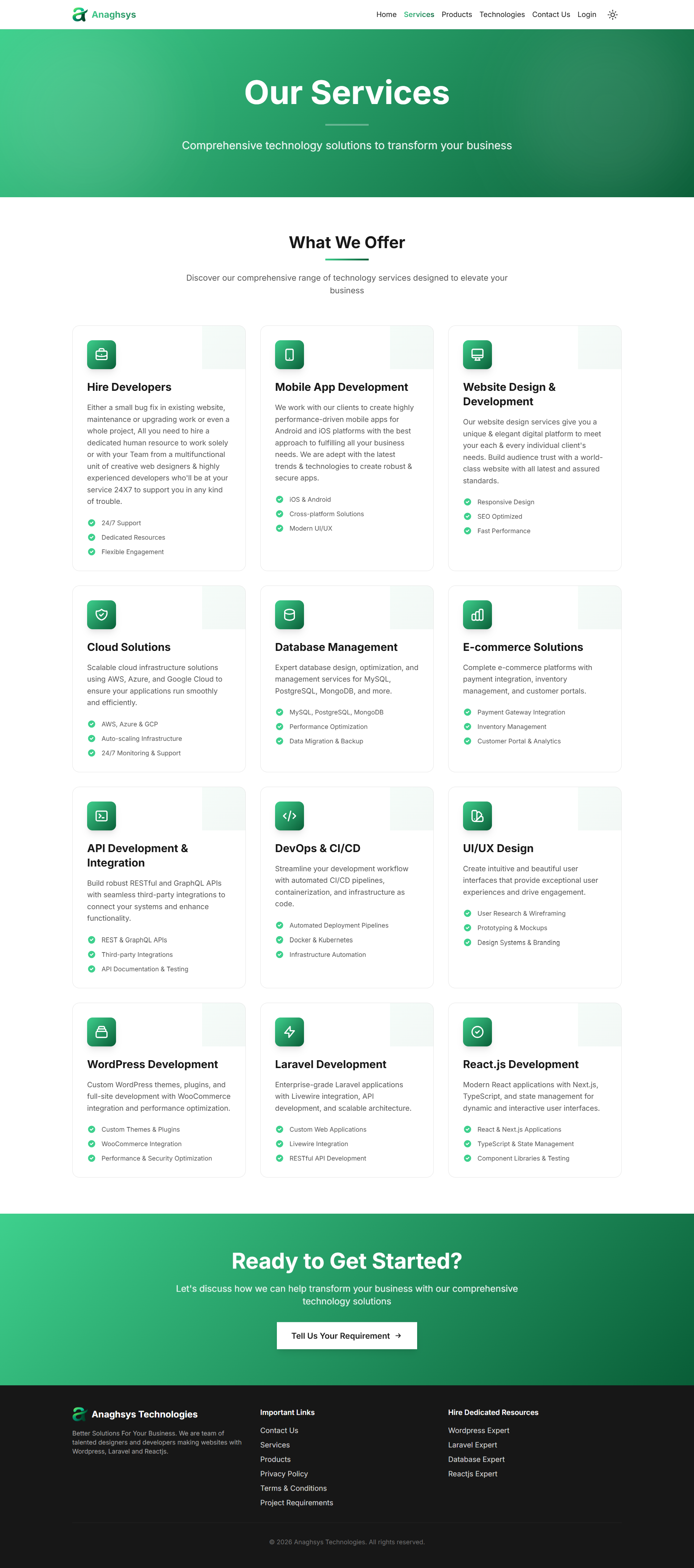 Business Website (5 Pages) screenshot 2